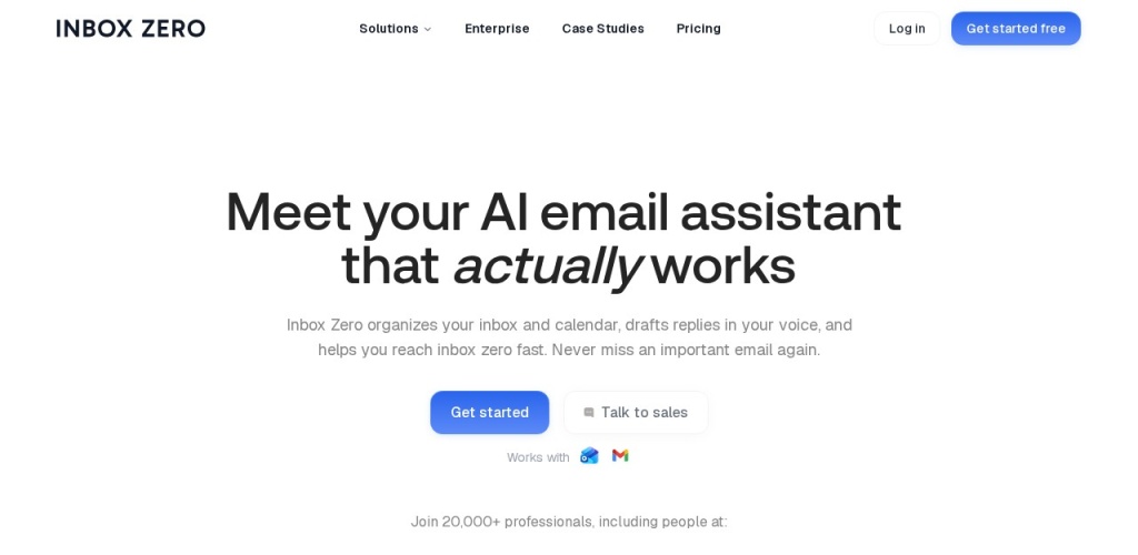 AI工具每日推荐：Inbox Zero，你的AI邮件管家