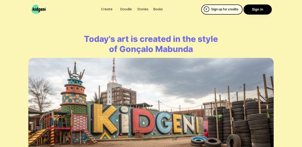AI工具每日推荐：Kidgeni，孩子的专属AI学习乐园