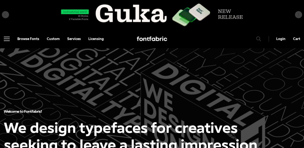 Font fabric