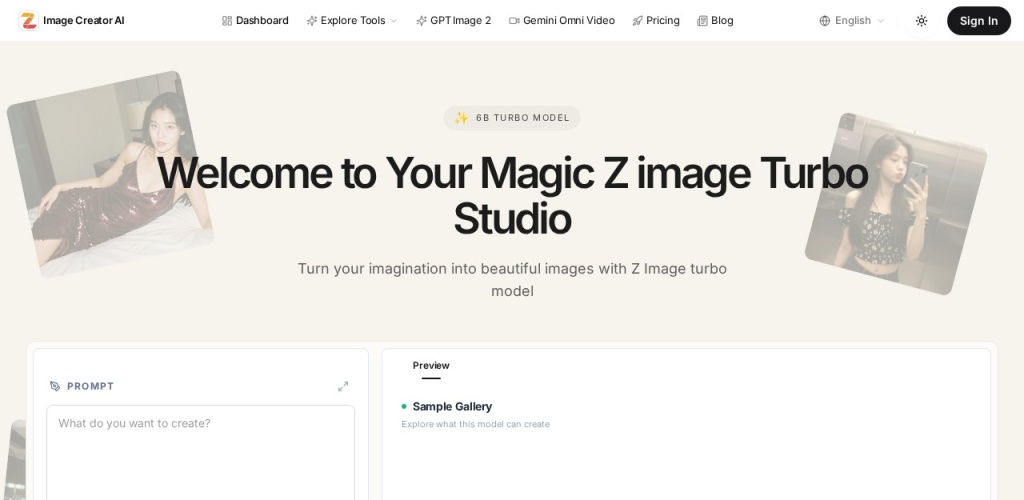Z Image Turbo AI